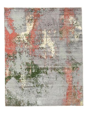 Tapis Contemporary Design 235X300 Gris/Gris Foncé (Laine, Inde)