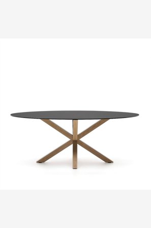 Kave Home - Spisebord - argo - Brun - Spisebord - Fra Homeroom