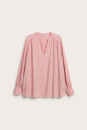 Kappahl | Bluse med V-hals | Rosa