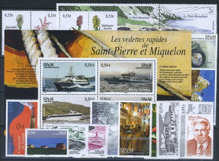 St. Pierre & Miquelon - Årgang 2006 - Postfrisk