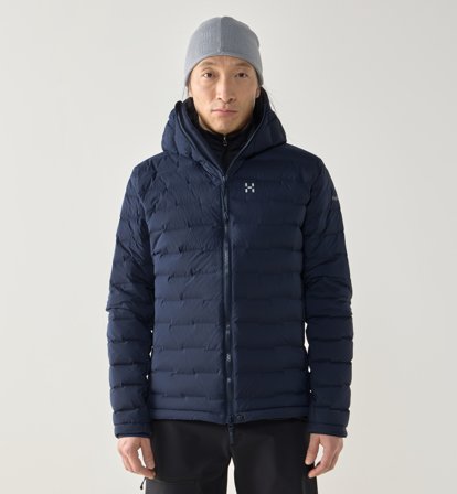 Haglöfs Spitz Down Hood Men Tarn Blue - Herr - L