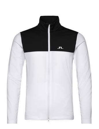 Banks Mid Layer Designers Sweat-shirts & Hoodies Fleeces & Midlayers White J. Lindeberg