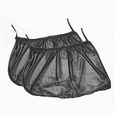 2 st Biltillbehör Solskydd Auto UV-skydd Gardin Sidofönster Solskydd Mesh Solskydd Skyddsfilmer för Fönster - Sidofönster Solskydd