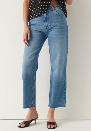 BUBBLEROOM-Linn High Straight Ankle Jeans-48