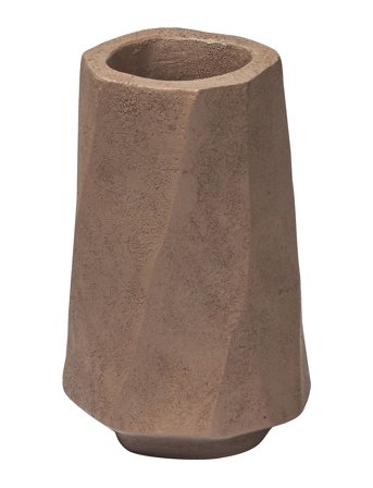Mette Ditmer Art Piece Nuki Vase C - Brown - H12.5CM