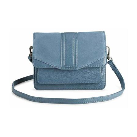 Markberg CarleenMBG Crossbody Taske, Dusty Blue, Taske fra Markberg Blå, Dame Skuldertasker, Størrelse: ONE Size