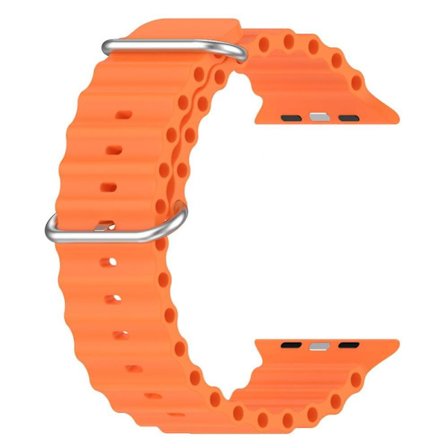 Ocean Rem for Apple Watch Band 49mm 45mm 44mm 40mm 41mm 42mm 38mm Silikon Correa Armbånd