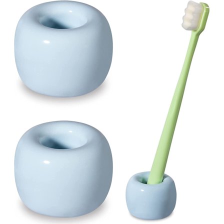 Smidig Mini Keramik Tandborsthållare Stativ för Badrum Van