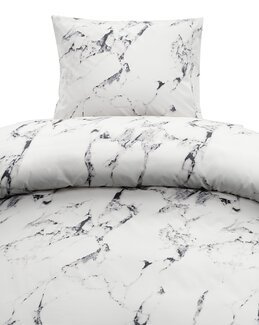 Sengetøj Maribelle marmor 2-delt Hvid