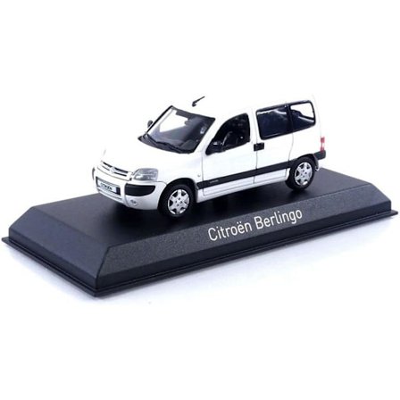 Citroen Berlingo Modellbil i Metall 1:43 skala Vit Norev