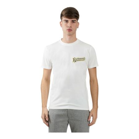 John Richmond, T-Shirts Biały, Mężczyzna, Rozmiar: XL