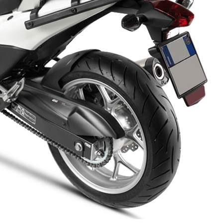 Garde-boue Givi MG Noir - Honda NC 750 S 2016-2021