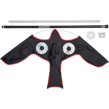 FUGLSKREMMER M/DRAGE OG STOLPE