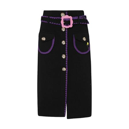 Cormio Midi Skirts svart, Dam, Dam, Storlek: XS