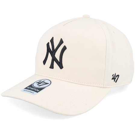 47 Brand - MLB Beige adjustable Cap - New York Yankees MLB Hitch Cap Natural Adjustable @ Hatstore