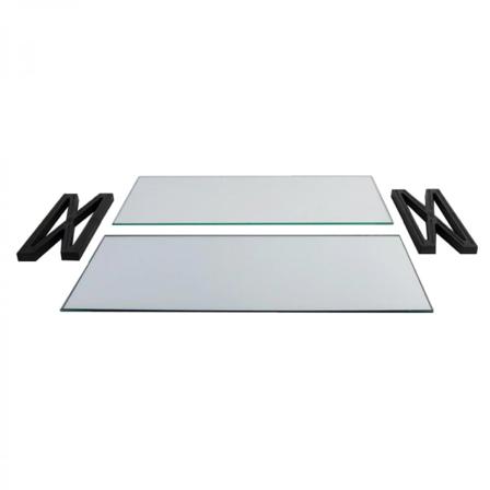 Genomskinlig Universal Display Stand Base Counter Showcase För 1/24 modellbilar