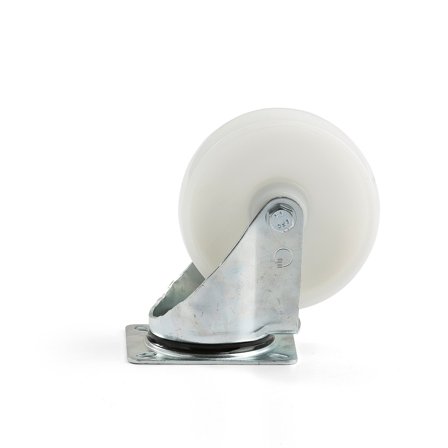 Castor wheel, swivel, 350 kg load, nylon