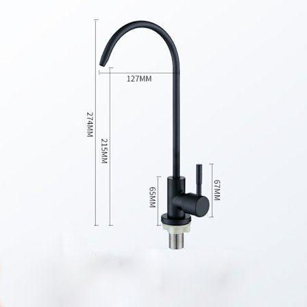 keittiöhana, kylmävesihana, 304 ruostumaton teräs materiaali,