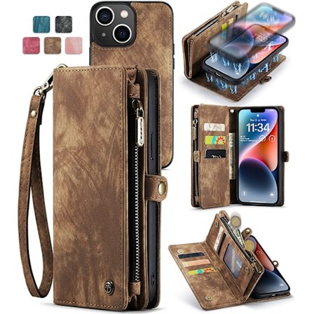 caseme 008 for iphone 14 brun brun