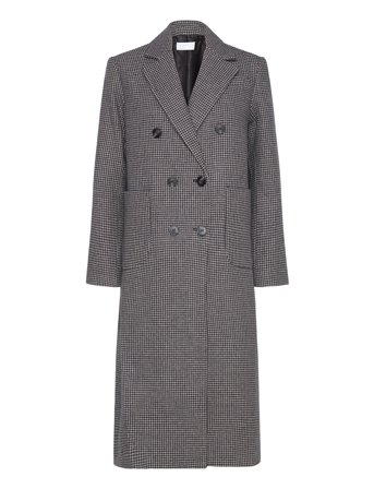 Creative Collective Emma Coat Check - Grey - 36