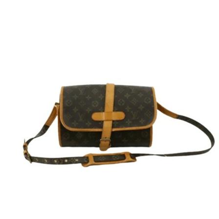 Louis Vuitton Vintage, Pre-owned Coated canvas louis-vuitton-bags Bruin, Dames, Maat:ONE Size