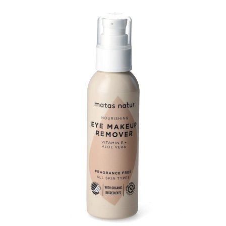 Matas Natur Nourishing Eye Makeup Remover 125 ml, Skincare, Renseprodukter, Øjenmakeupfjerner