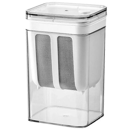 Yoghurt Sil Gresk Yoghurt Maker Finmasket Yoghurt Ost Sil Filter Nøttemelk Maker Hvit 17.60X10.80X9.00CM