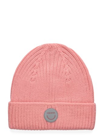 Play Wool Rib Beanie Pink Viking