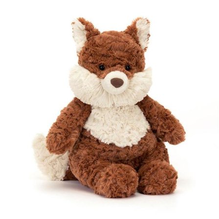 Jellycat Amuseables Mortimer Fox mjukdjur 28 cm