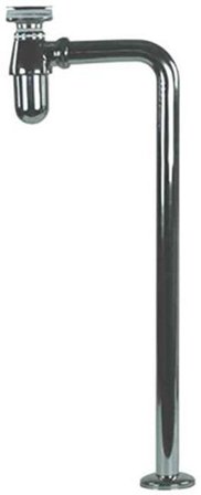 Gelia 3000920202 Vannlåssett metall, til 32 mm rør, Innendørsavløp