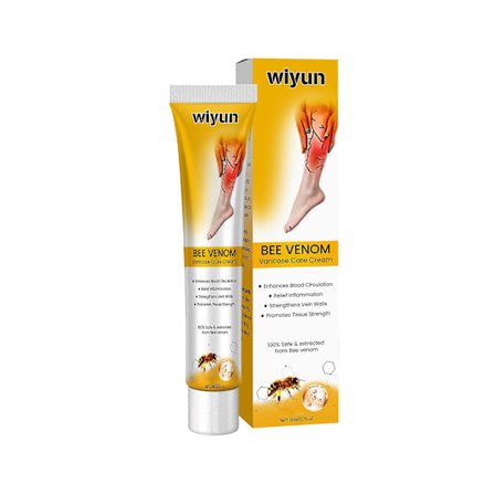 Bee Venom Varicose Care Cream, Bee Venom Anti-Varicose Cream, Bee Venom Vein Cream, Lindrer Hudbuler, Benmassasjekrem