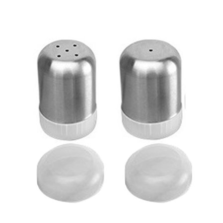 2 kpl sokerimauste suolapippuri pullon säilytysastia pölytiivis S