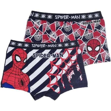 2-pack Boxerkalsonger Spider-man Randig Multicolor 4/5 År 104-110cm
