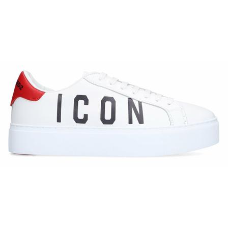 Dsquared2, NEW Tennis low sneakers Wit, Dames, Maat:39 EU