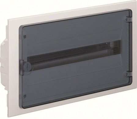 Hager VF122TS Kapsling med transparent dörr 1 x 22 moduler, Elfördelning & strömförsörjning