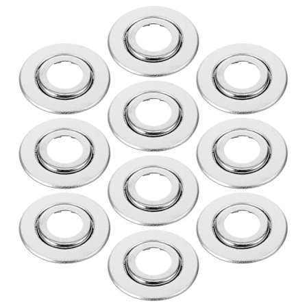 10 stk. Dekkplate for brannsprinkler 3/4 tomme Sprinkler Mansjett Erstatningsdeksel