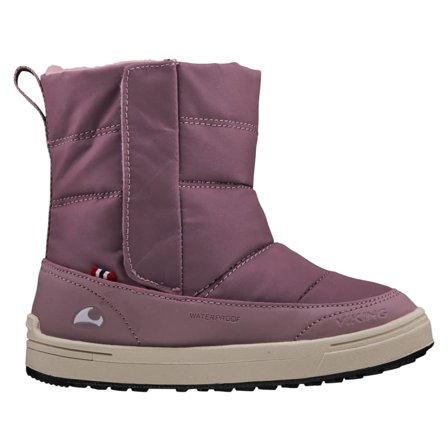 Viking Footwear Kid's Hoston R Waterproof Children lined boots Pink 34