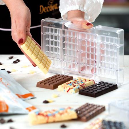 Chokladkaka Pralinform 4st Praliner Chokladform - Decora Multifärg