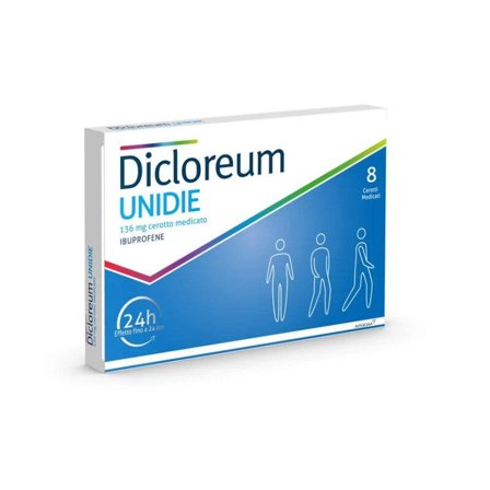 Dicloreum Unidie 8 Cerotti Medicati