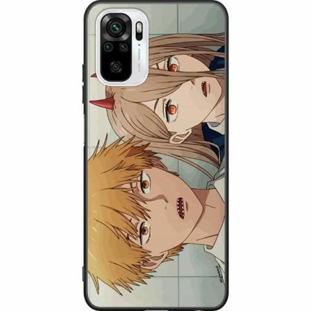 Xiaomi Redmi Note 10 Svart Skal Chainsaw Man