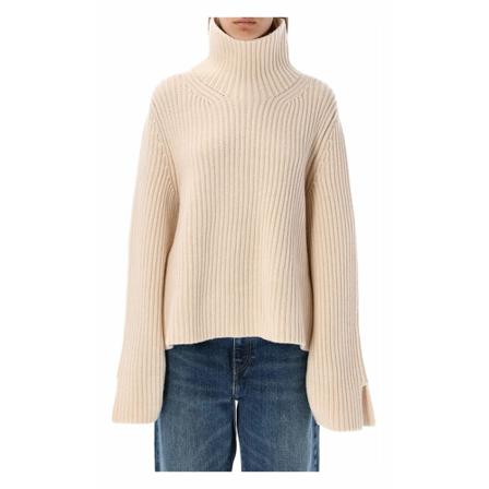 Khaite, Knitwear 8183601K601 Beige, Dames, Maat:XS