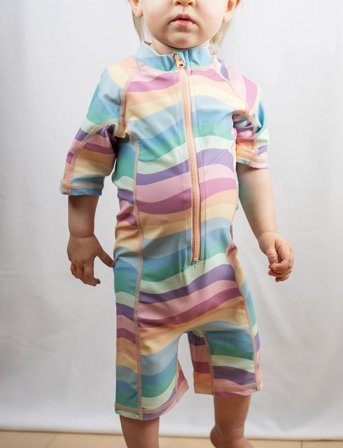 Geggamoja Uv-Suit - Multi/patterned - 62/68