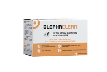 Blephaclean Garze Oculari Con Acido Ialuronico 20 Pezzi