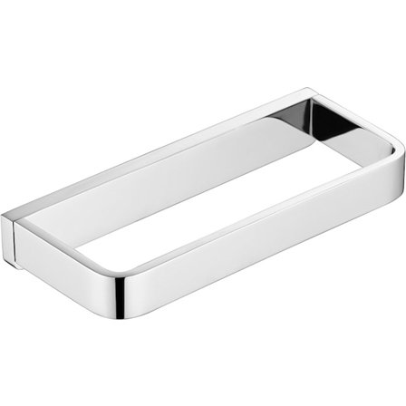 Håndkleholder Kvadrat Solid Messing Polert Krom Finish for Kjøkken