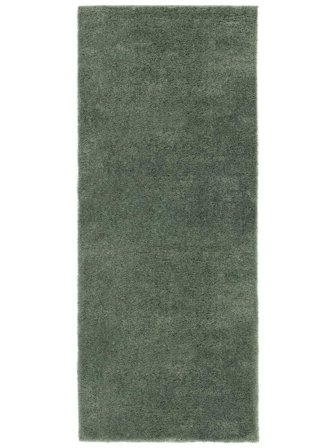 Tappeto Bambini Peloso Piccolo Comfy - Verde 80X200 In Stile Scandinavo