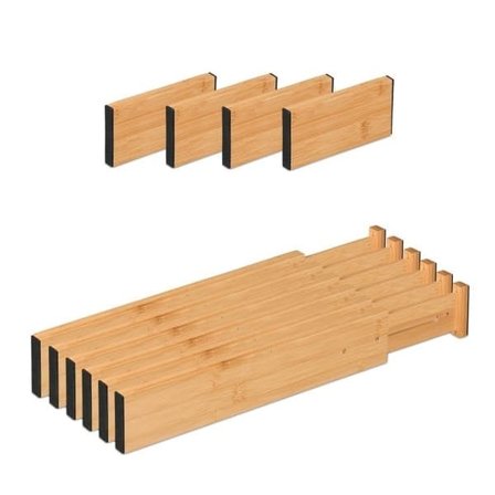 Lådinsats i bambu, 10-pack