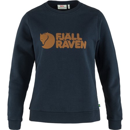 Fjällräven Fjällräven Logo Tröja S - female - Dark Navy-Chestnut - Tröjas & knitwear