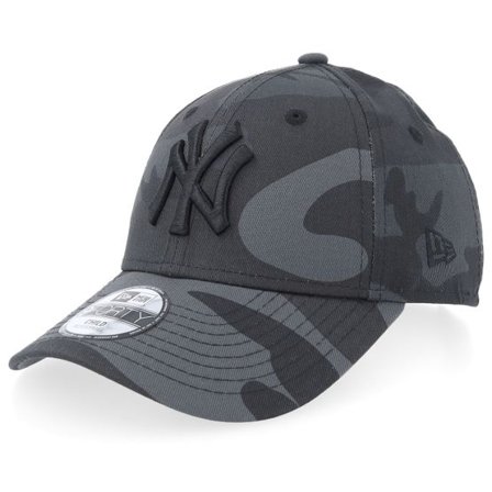 New Era - MLB Camo adjustable Keps - Kids New York Yankees League Essential 9FORTY Black Camo Adjustable @ Hatstore
