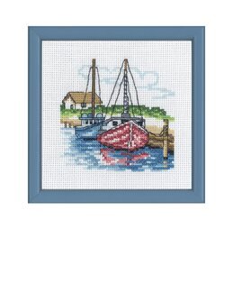 Billede Både i havn - Permin