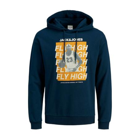 Jack & Jones, Sweatshirt Blauw, Heren, Maat:M